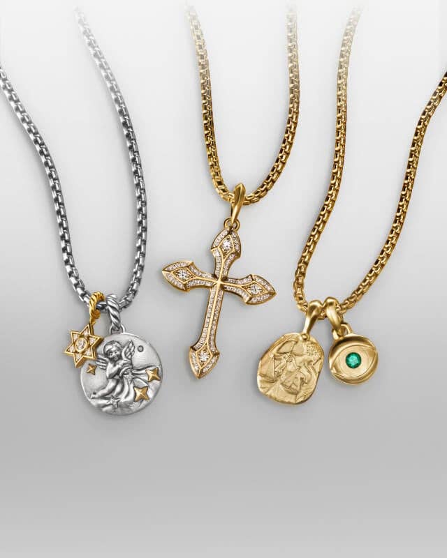 David Yurman charms and amulets.