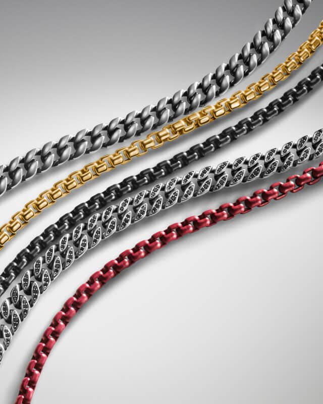 Classic David Yurman jewelry gifts for Father's Day.